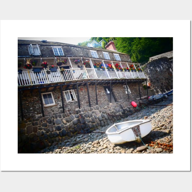 Clovelly Shingle Wall Art by JonDelorme